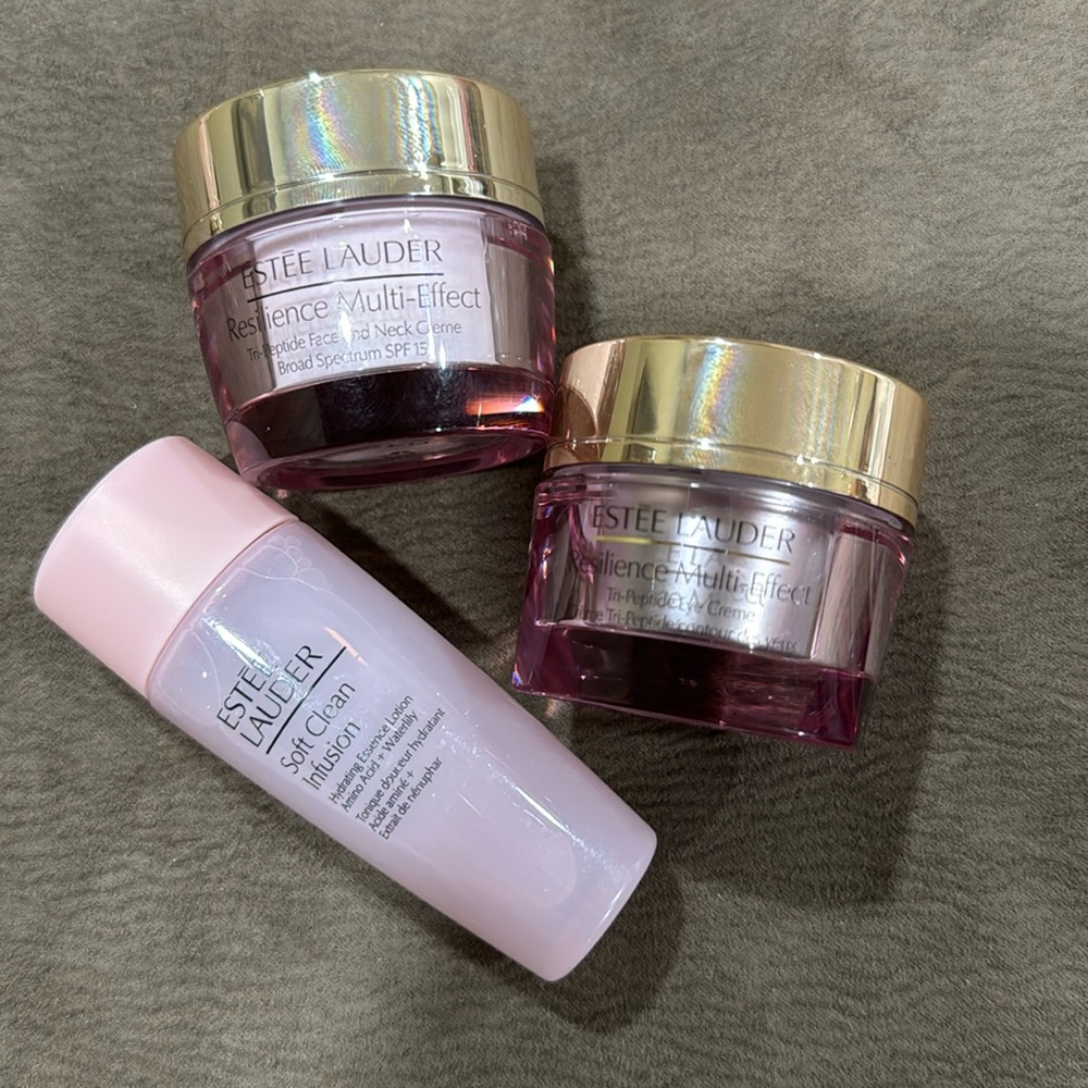 Estée Lauder Eye Cream, face and neck cream.soft clean infusion